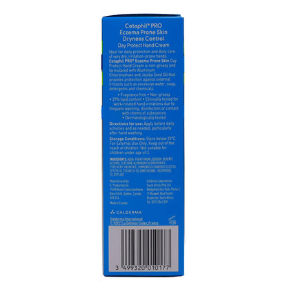 Cetaphil PRO Eczema Prone Skin Dryness Control Day Protect Hand Cream 50 Ml