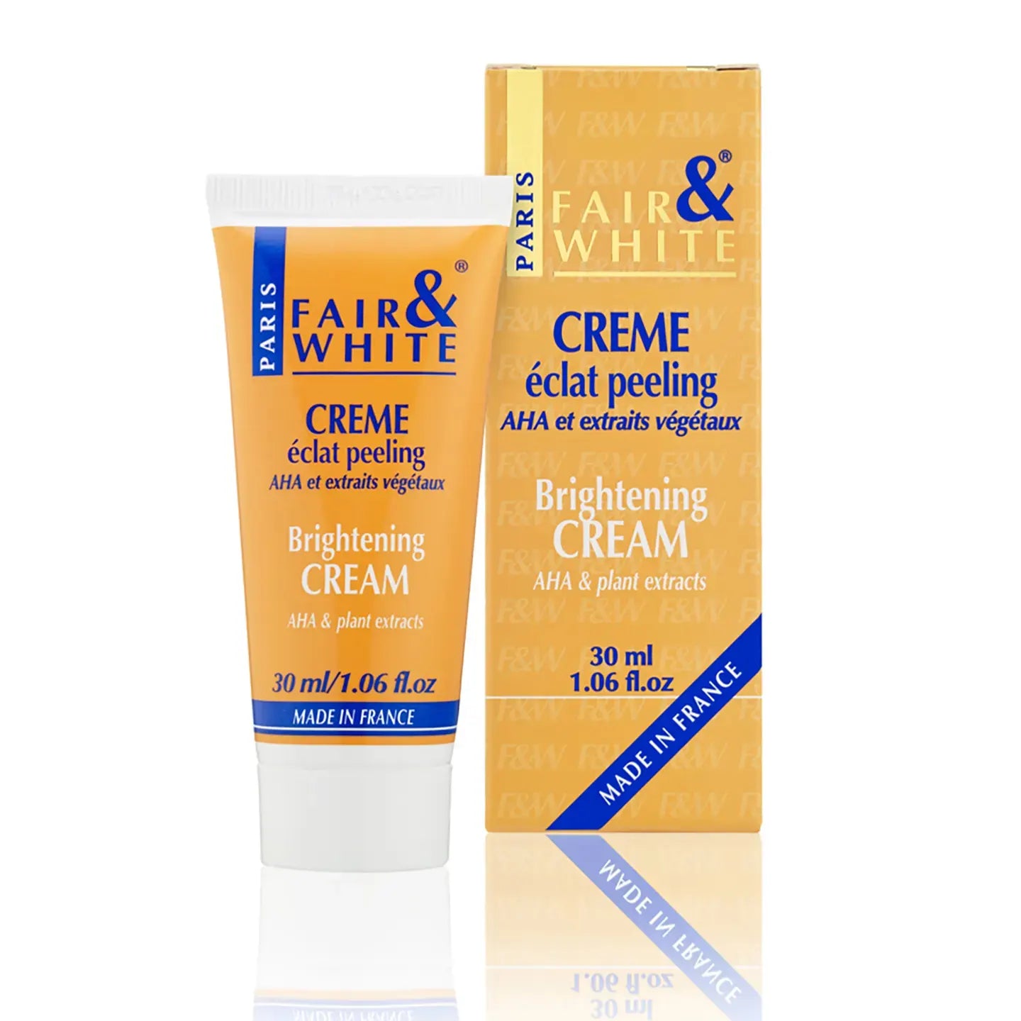 Fair And White Brightening Peeling Cream with AHA and Plant Extracts 30 Ml