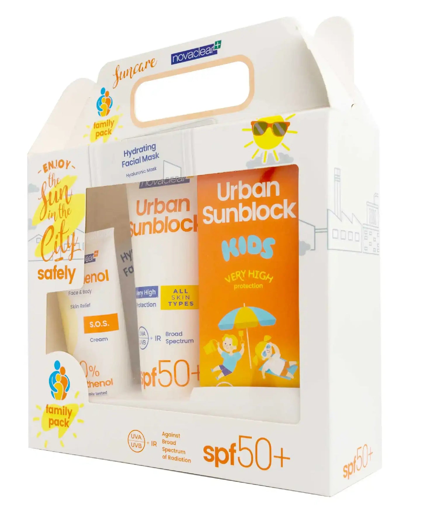 Novaclear Sun Spf50+ Family Kit [All Skin] 125 ml