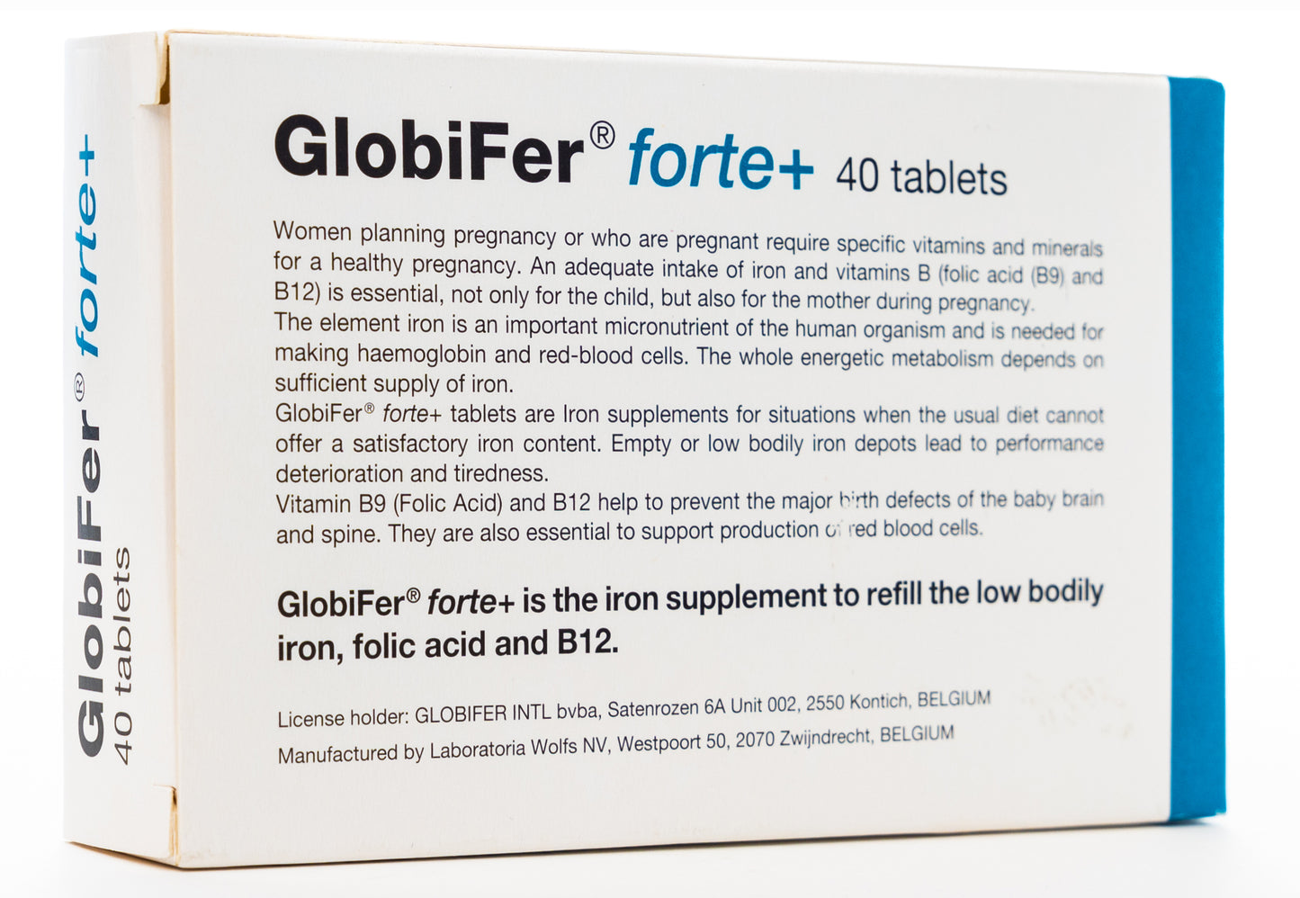 Globifer Forte Plus 40 Tablet