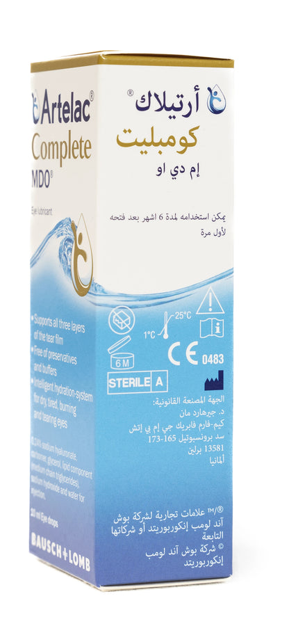 Artelac Complete Mdo Eye Drops 10 Ml