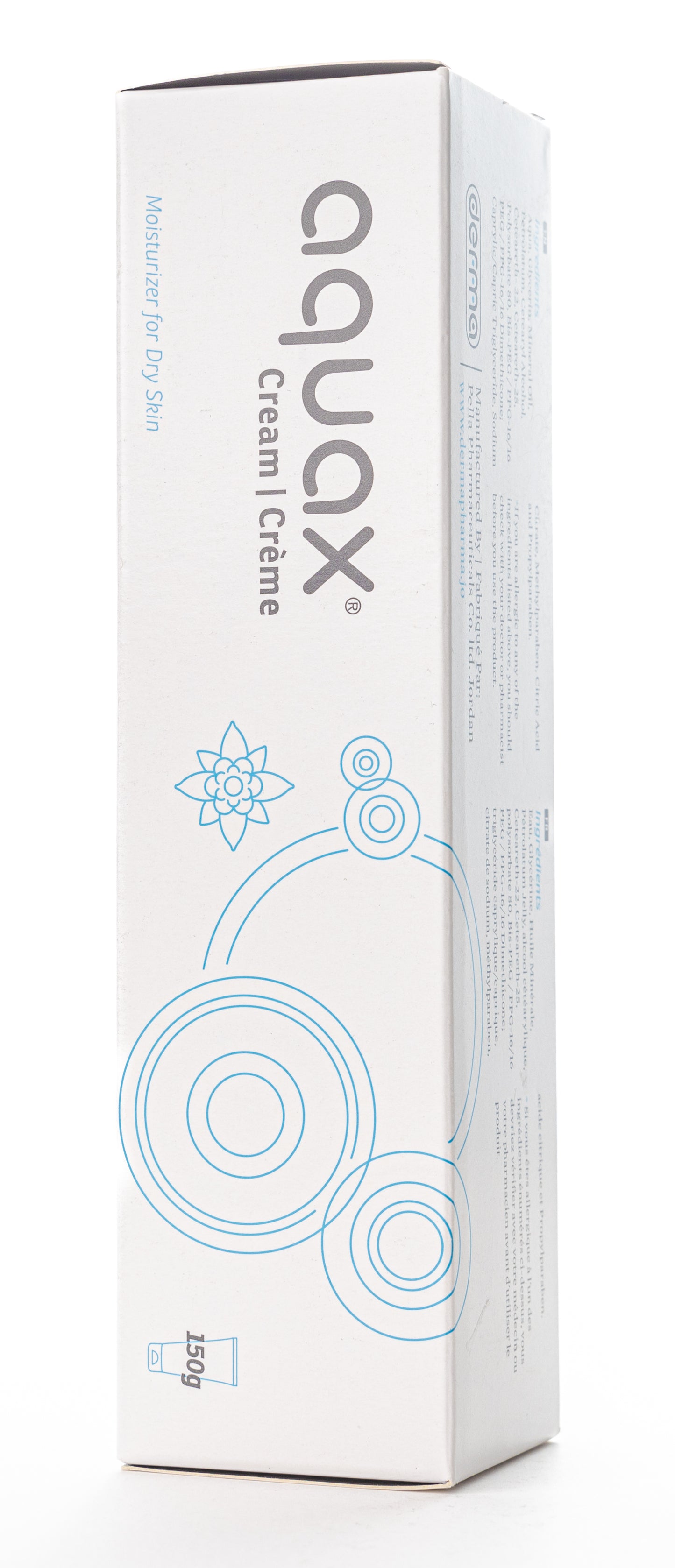 Derma Pella Aquax Soothing & Moisturizing Cream 150 Gm