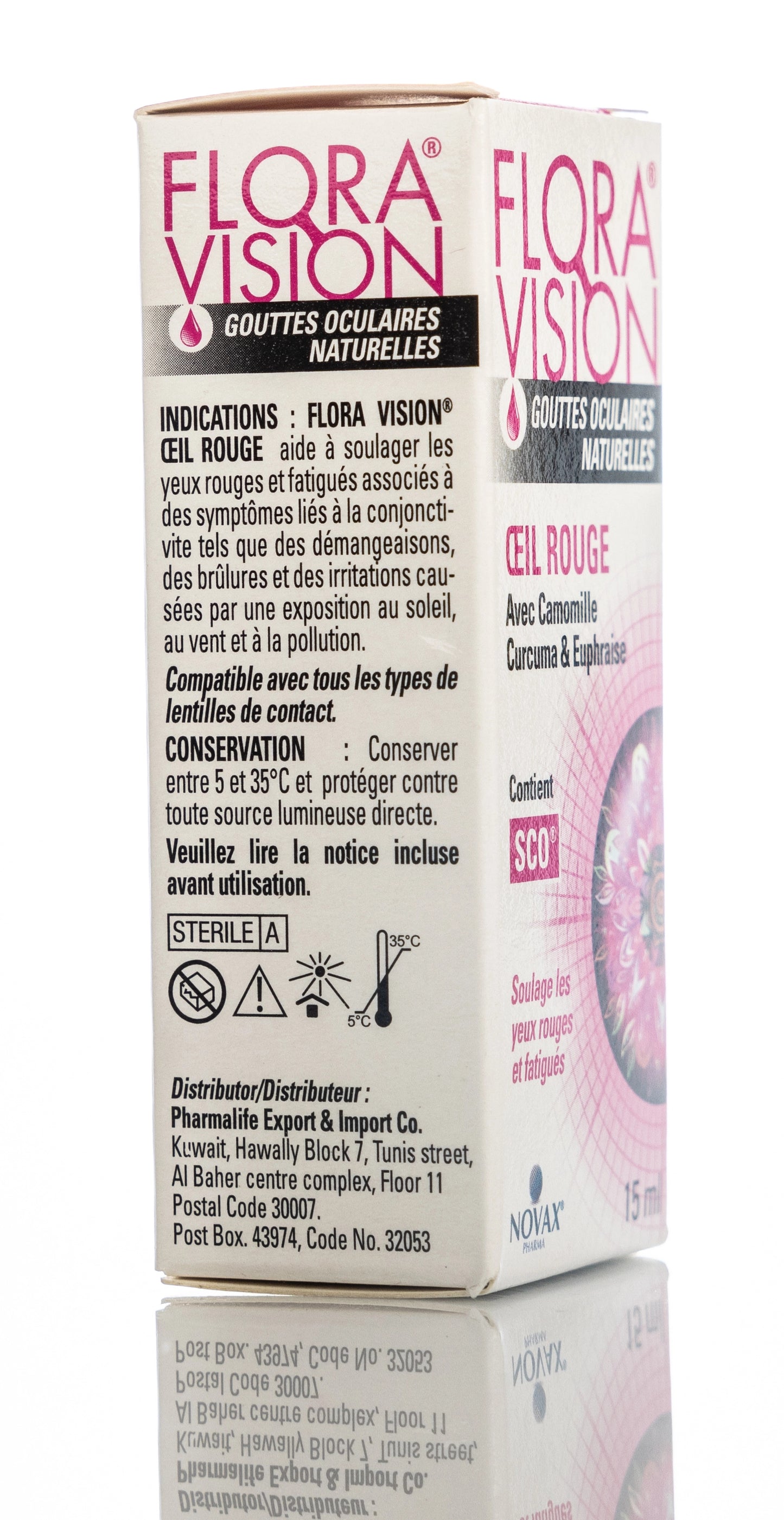 Flora Vision Red Eyes Drops 15Ml