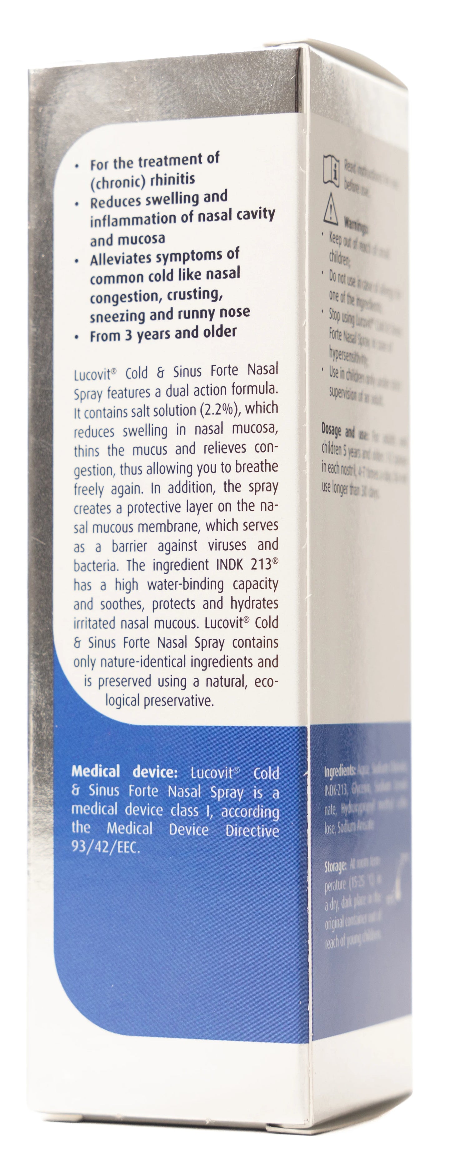 Lucovit Cold Sinus Forte Nasal  Spray 10Ml