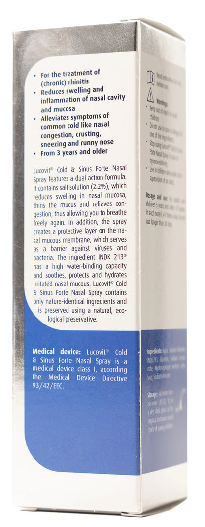 Lucovit Cold Sinus Forte Nasal  Spray 10Ml