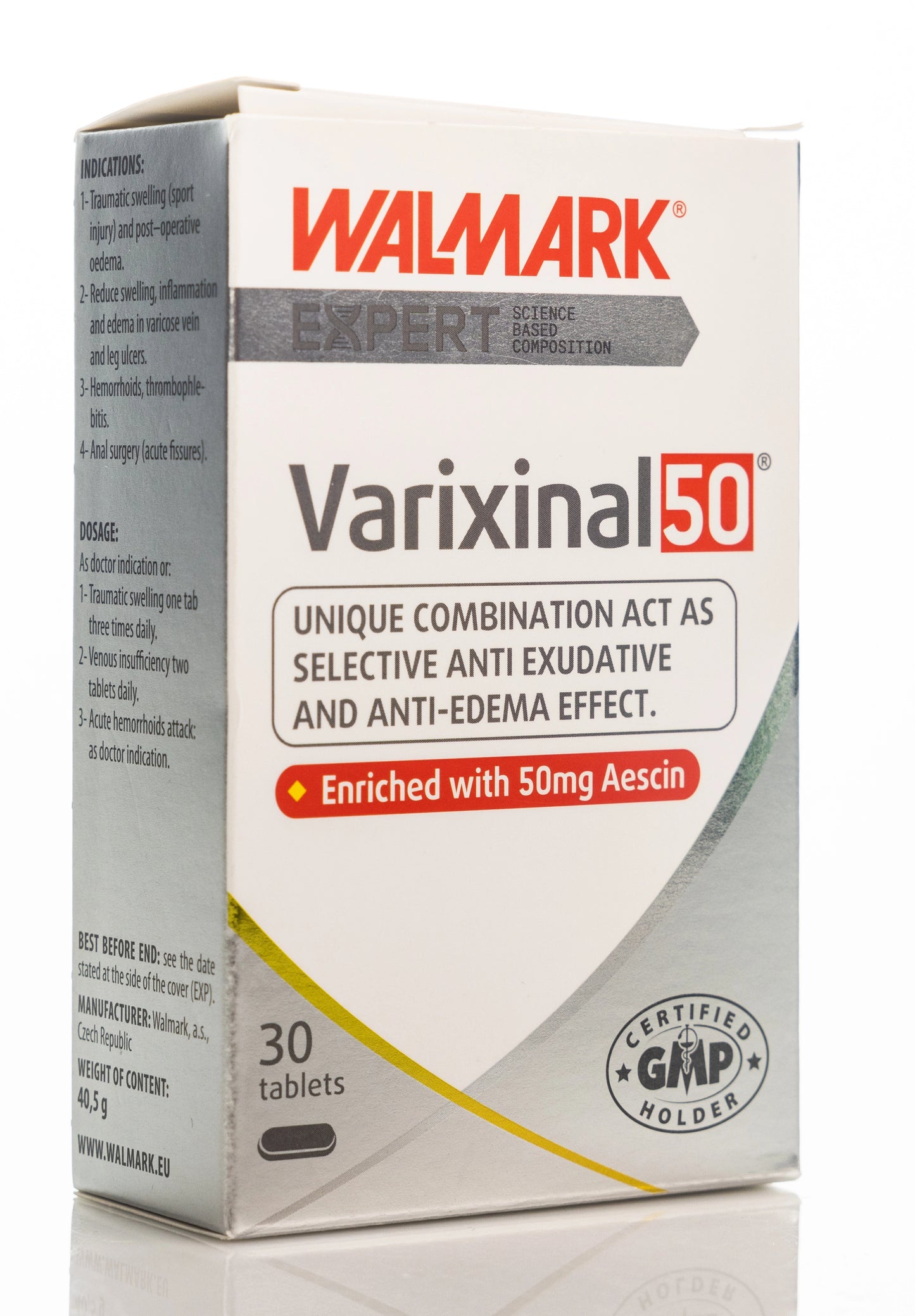 Varixinal 50 mg 30 Tablets