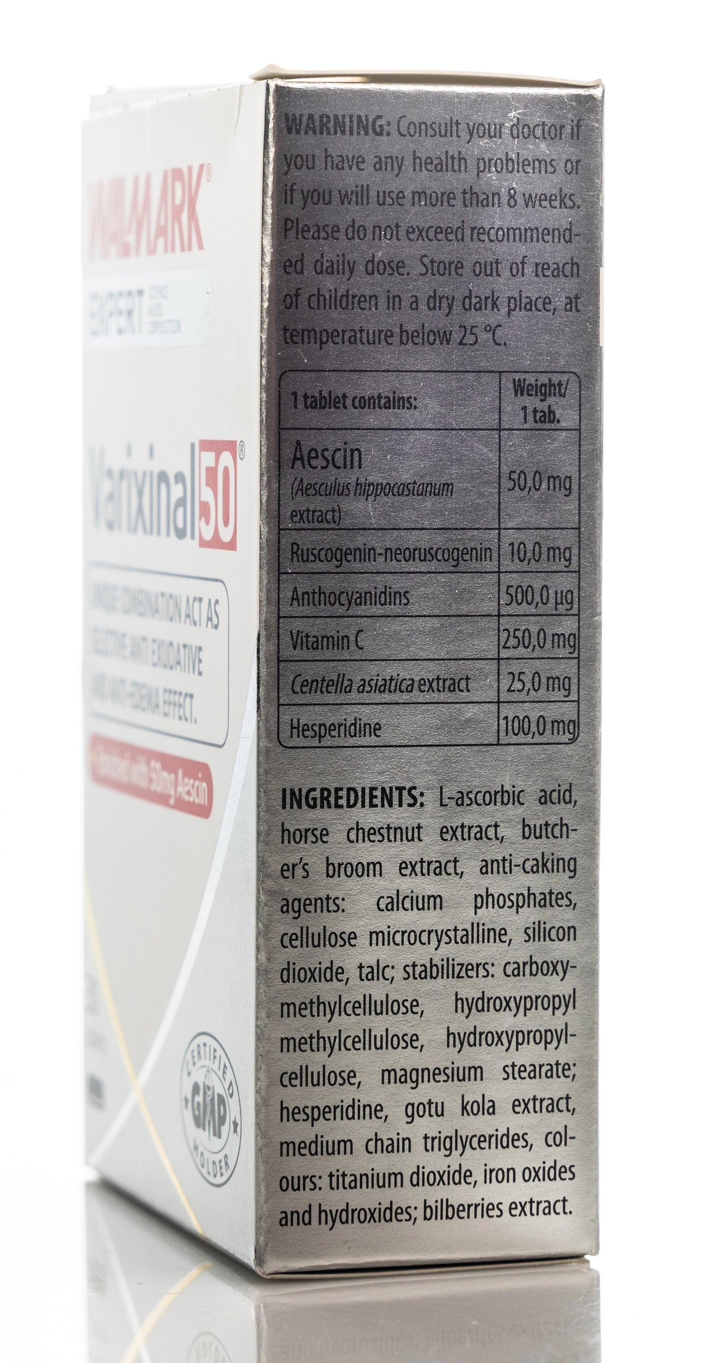 Varixinal 50 mg 30 Tablets