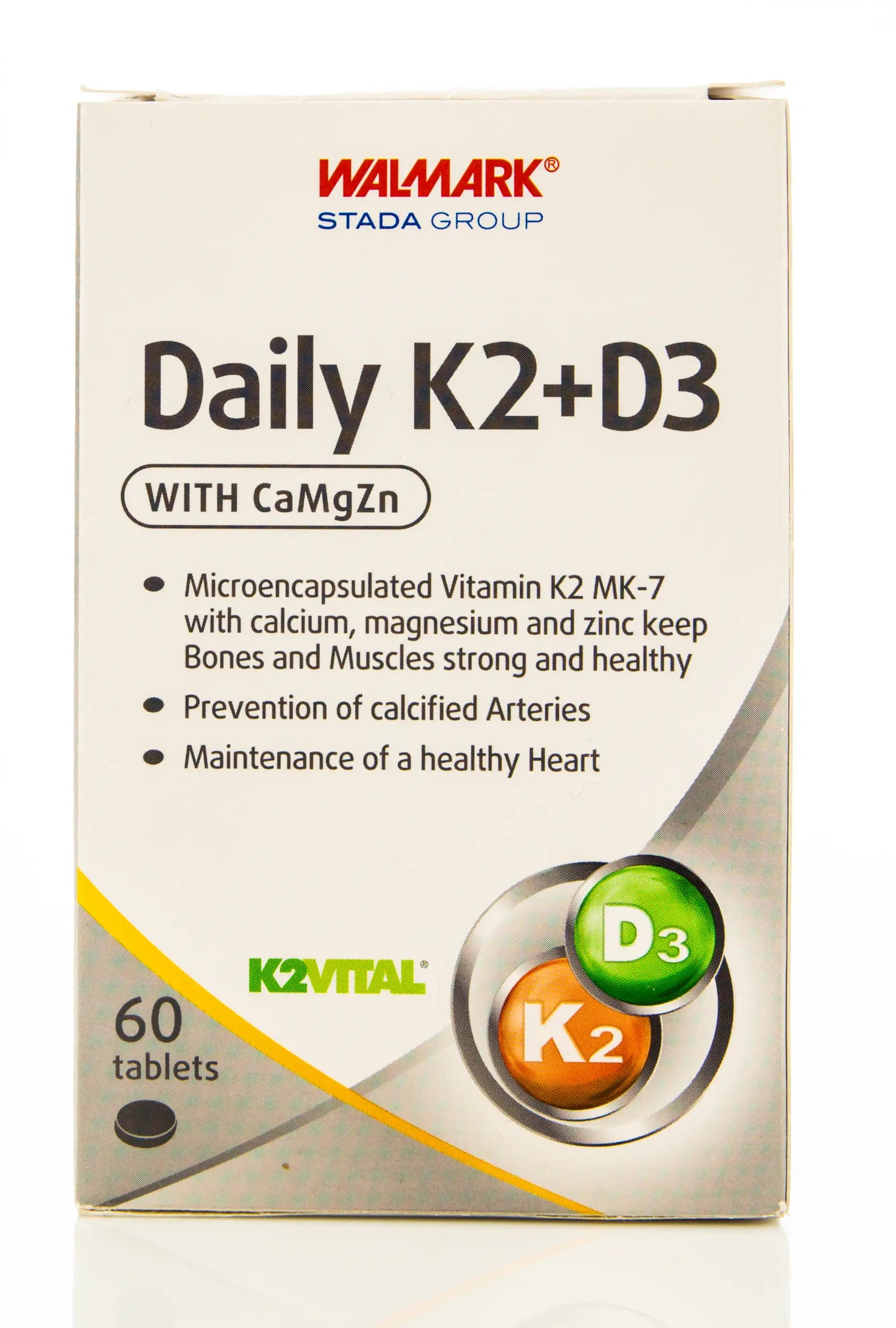 Daily K2+D3 With CamgZn 60 Tablet
