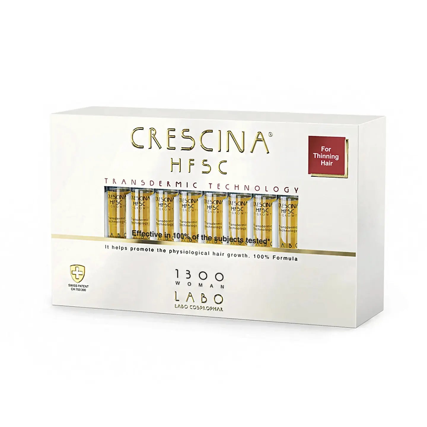 Crescina HFSC Thinnig Hair [Woman-1300] 20 Vials x 3.5 Ml
