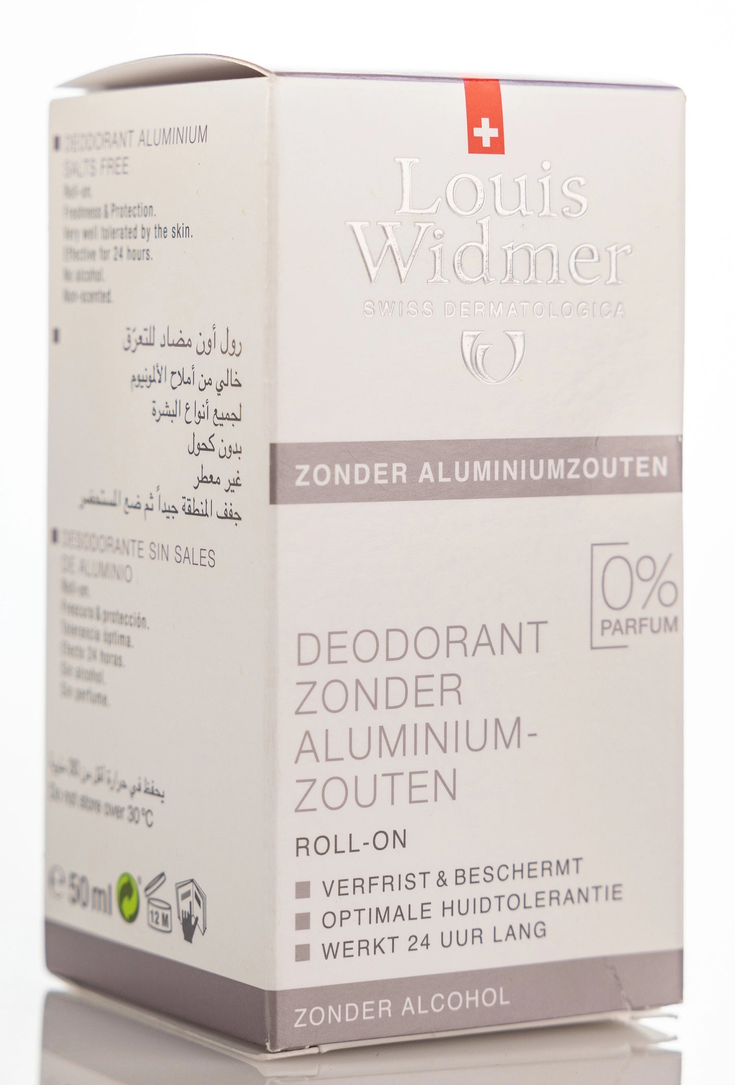 Louis Widmer Deoderant Roll On Aluminium Free  50 Ml