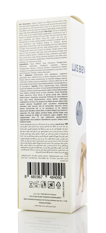 Luis Bien Hair Removal Spray For Women 100 Ml