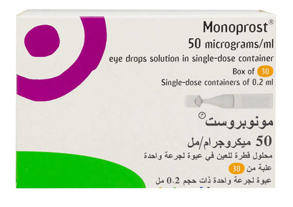 Monoprost Eye Drops Ud 30X0.2Ml