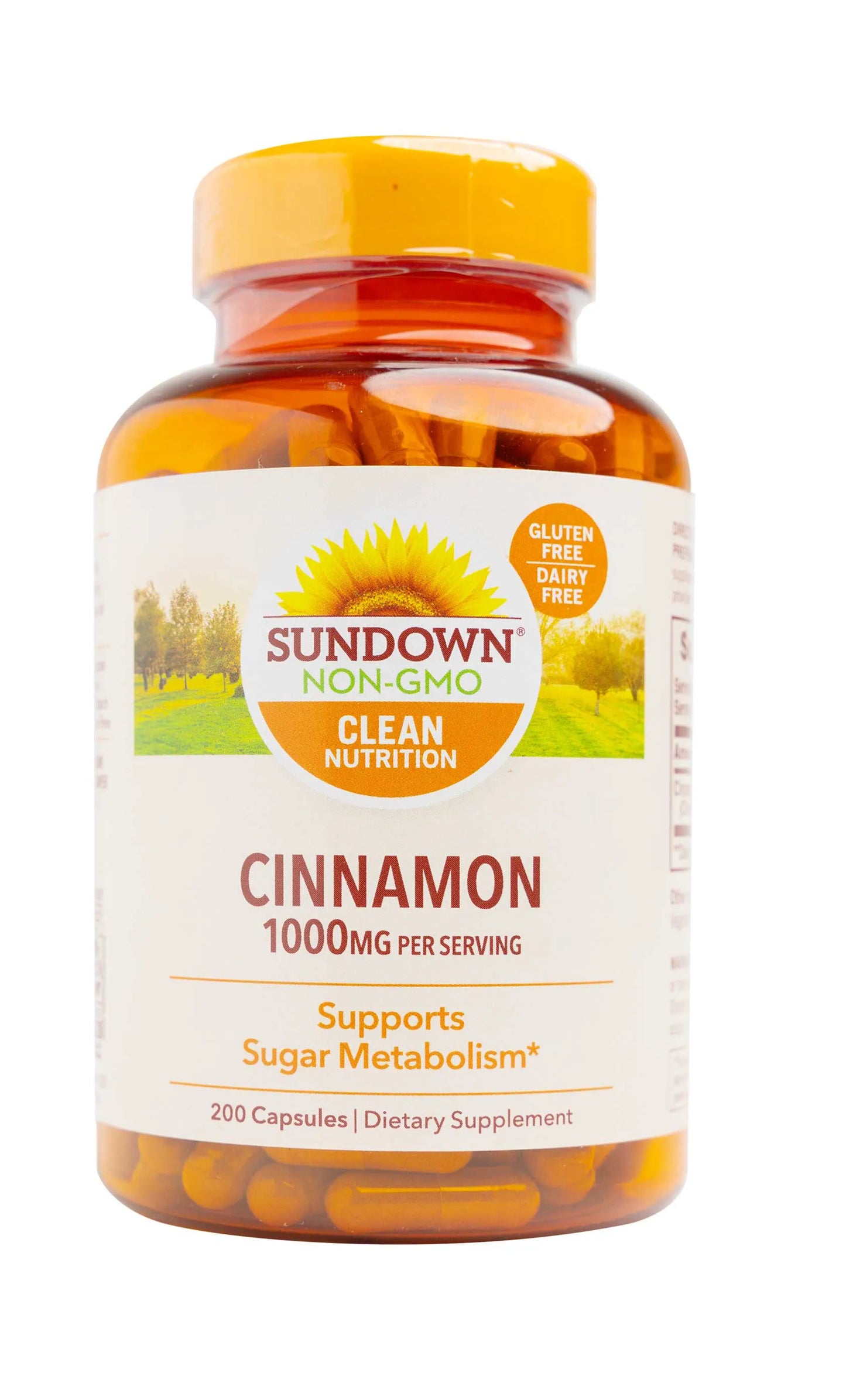 Sundown Cinnamon 1000 mg 200 Capsules