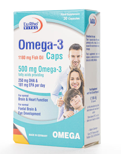 Eurho Vital Omega 3 30 Capsule