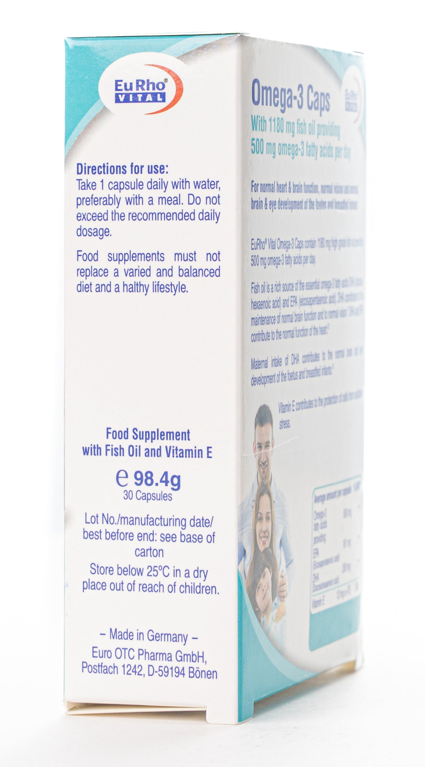 Eurho Vital Omega 3 30 Capsule