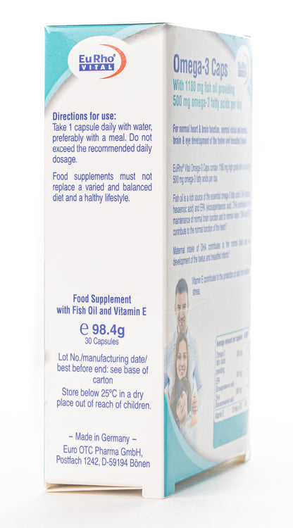 Eurho Vital Omega 3 30 Capsule