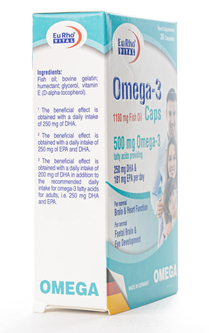 Eurho Vital Omega 3 30 Capsule
