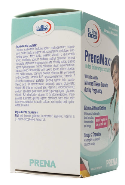 Eurho Vital PrenaMax 60 Tablet + 30 Capsule