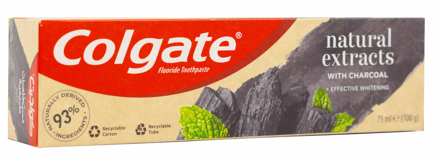 Colgate Natural Extracts with Charcoal Toothpaste 75ml