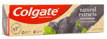 Colgate Natural Extracts with Charcoal Toothpaste 75ml
