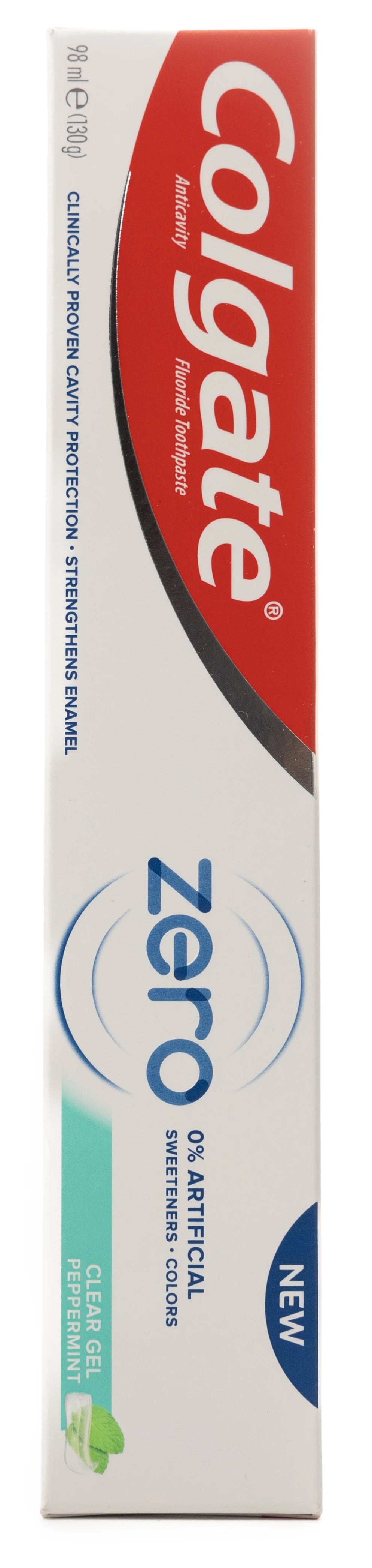 Colgate Zero Peppermint Clear Gel 98 Ml