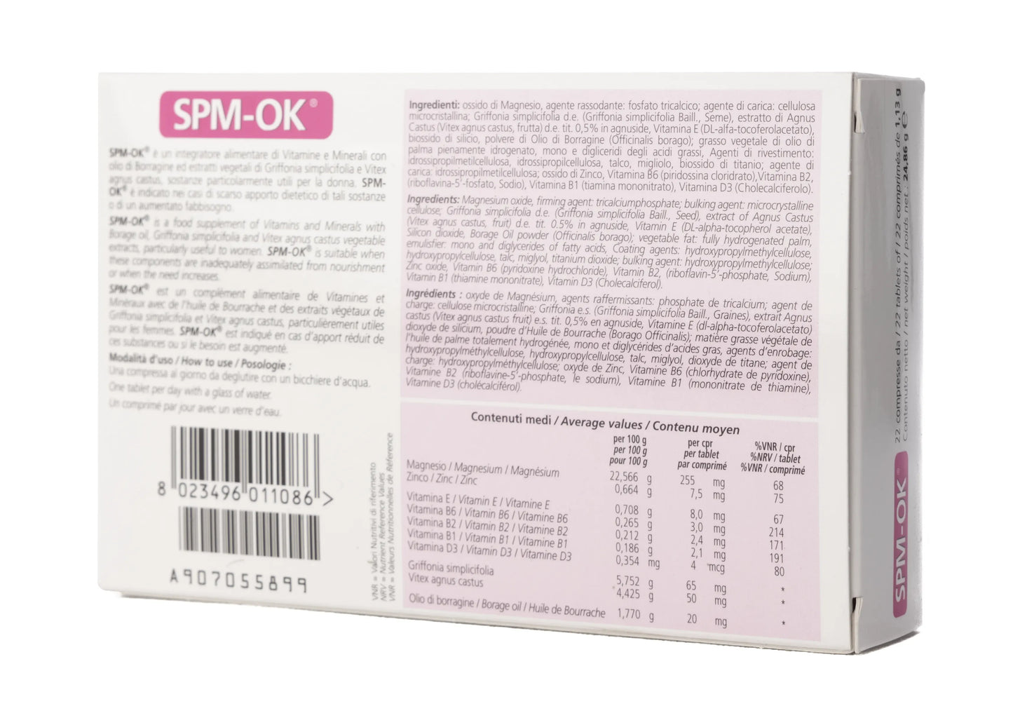 SPM-OK 21+1 Tablets