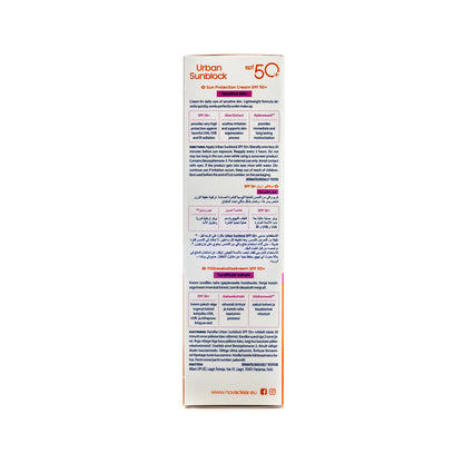 Novaclear Urban Sun [Sensitiv Skin]Spf 50+Face Cream 40 ml 40 Ml 1+1 Offer