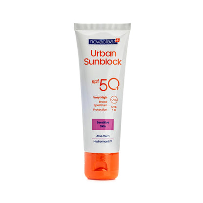 Novaclear Urban Sun [Sensitiv Skin]Spf 50+Face Cream 40 ml 40 Ml 1+1 Offer