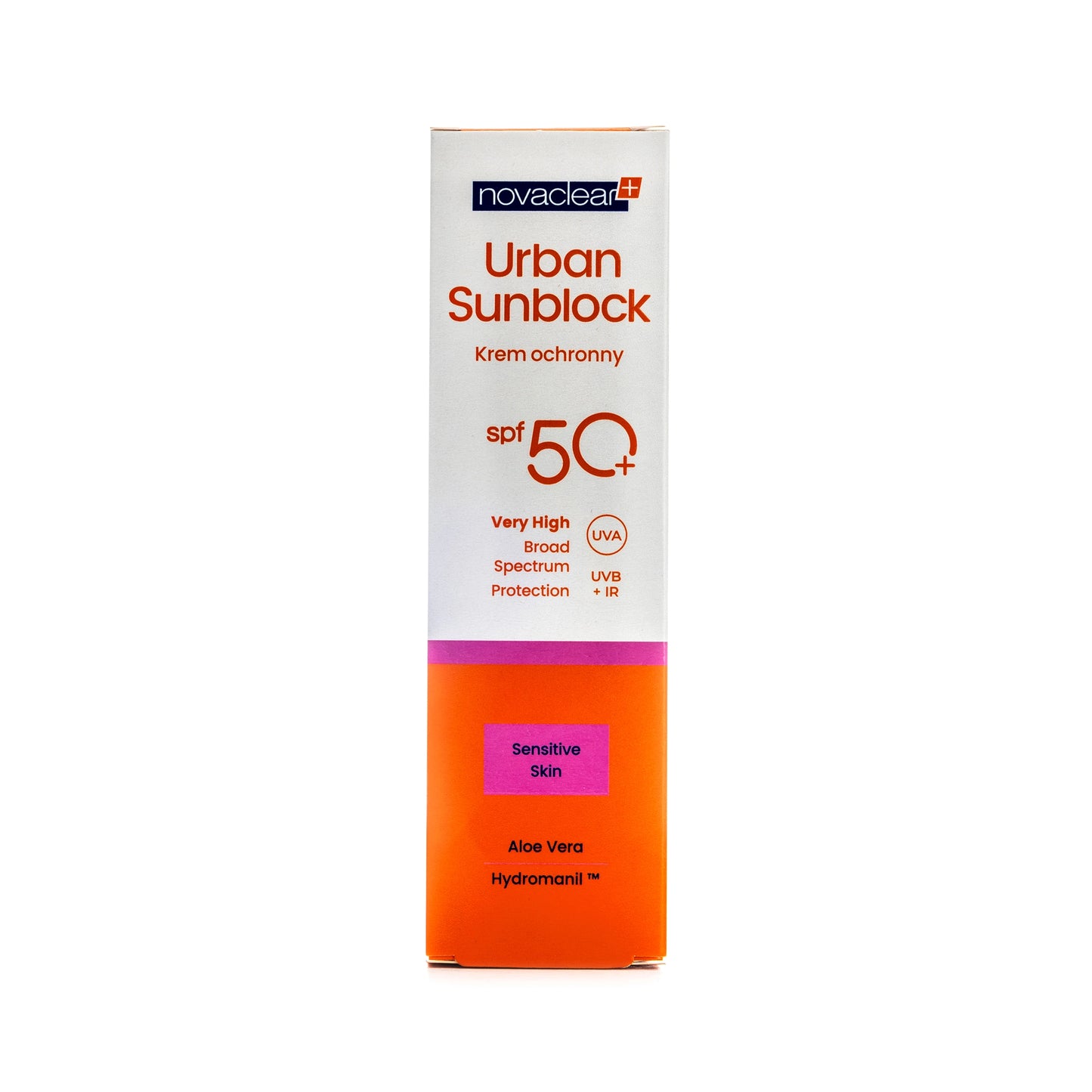 Novaclear Urban Sun [Sensitiv Skin]Spf 50+Face Cream 40 ml 40 Ml 1+1 Offer