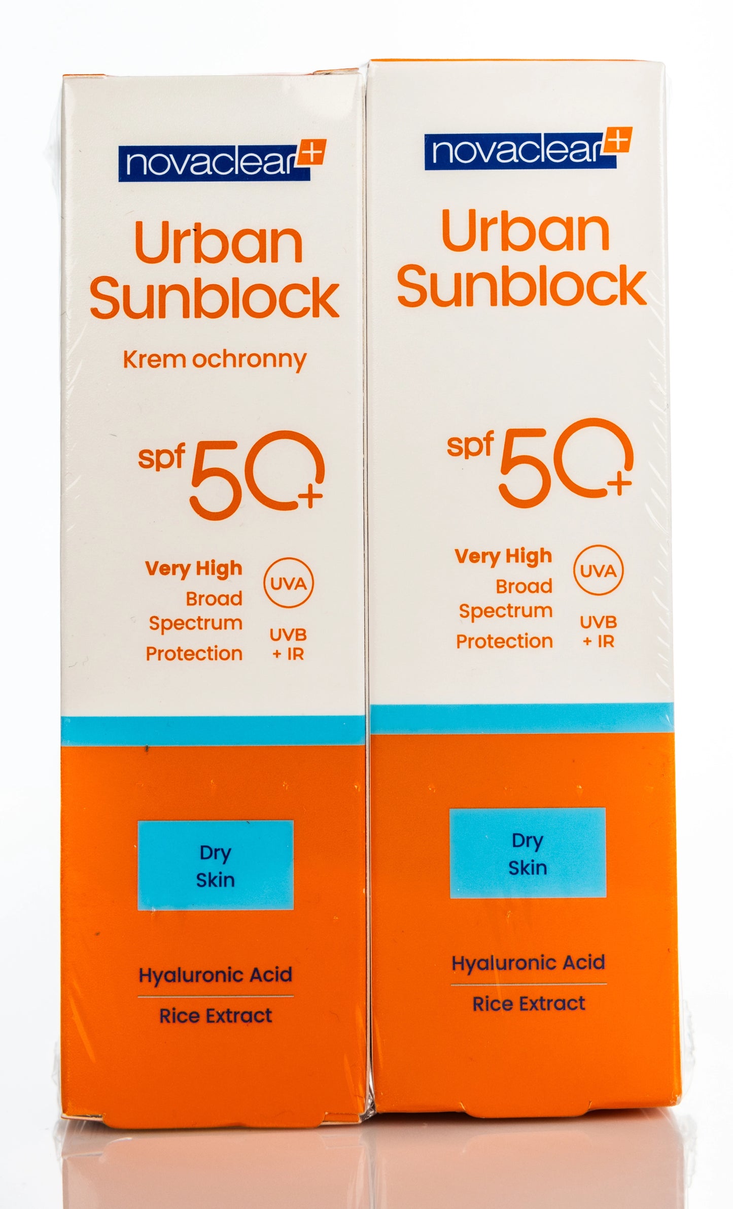 Novaclear Urban Sun [Dry Skin] Spf 50+ Face Cream 40 ml 40 Ml 1+1 Offer