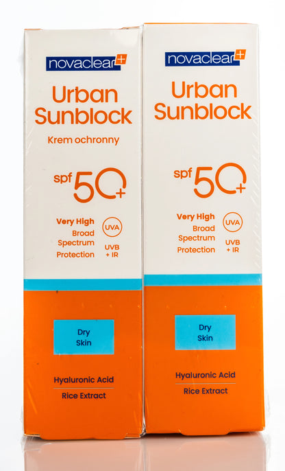 Novaclear Urban Sun [Dry Skin] Spf 50+ Face Cream 40 ml 40 Ml 1+1 Offer