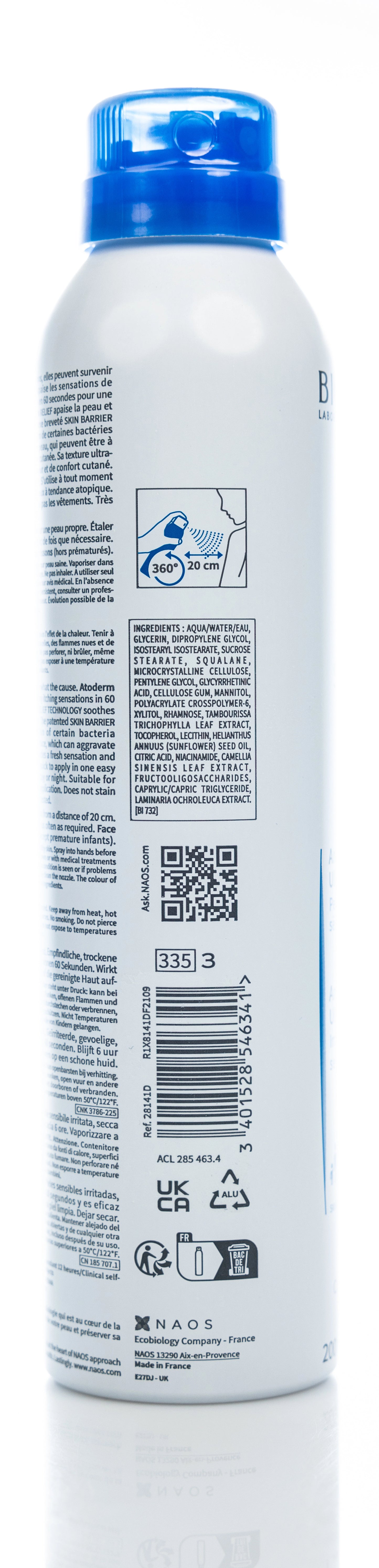 Bioderma Atoderm SOS Spray 200 Ml