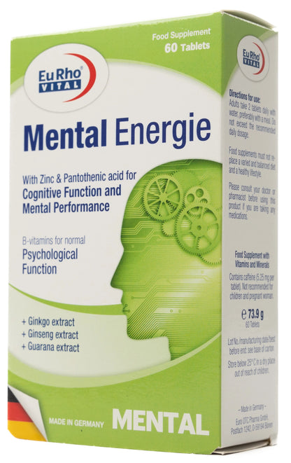 Eurho Vital Mental Energie 60 Tablet