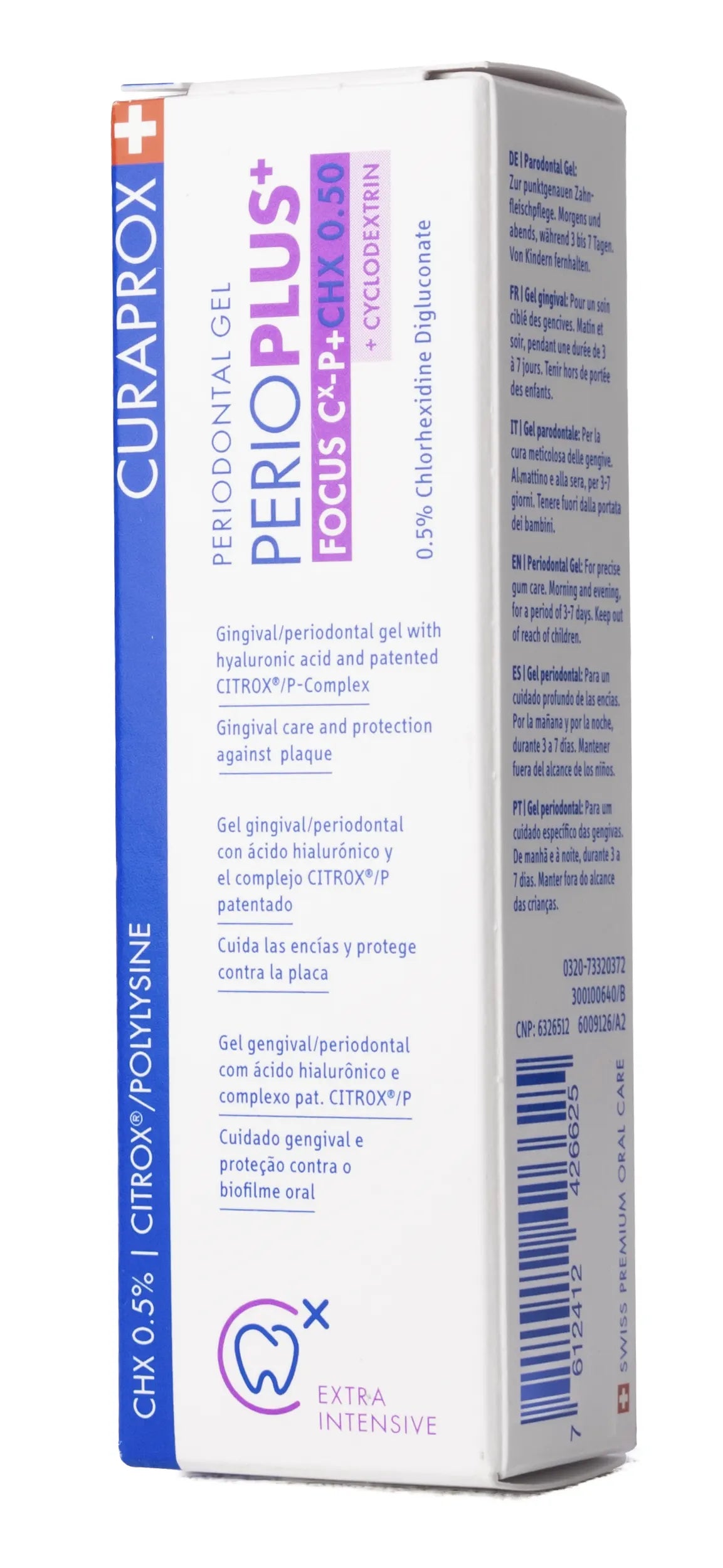 Curaprox Perioplus Focus [Chlorohexedine 0.5%] Gel 10Ml