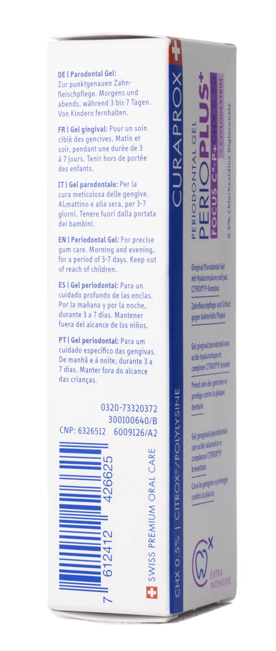 Curaprox Perioplus Focus [Chlorohexedine 0.5%] Gel 10Ml