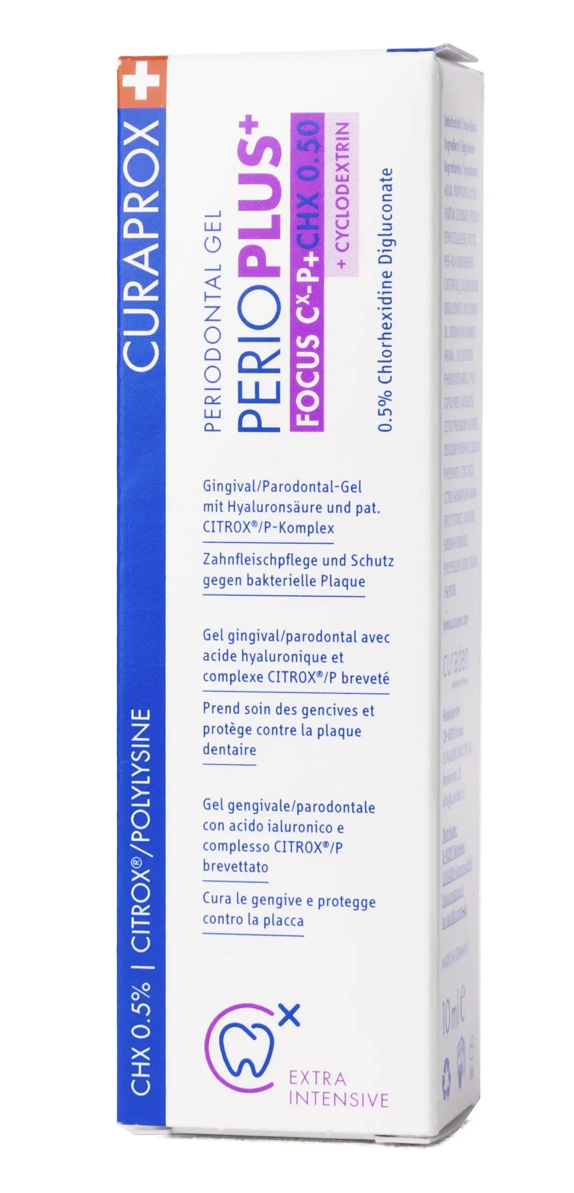 Curaprox Perioplus Focus [Chlorohexedine 0.5%] Gel 10Ml