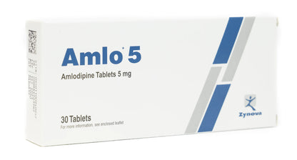 Amlo 5Mg 30 Tablets