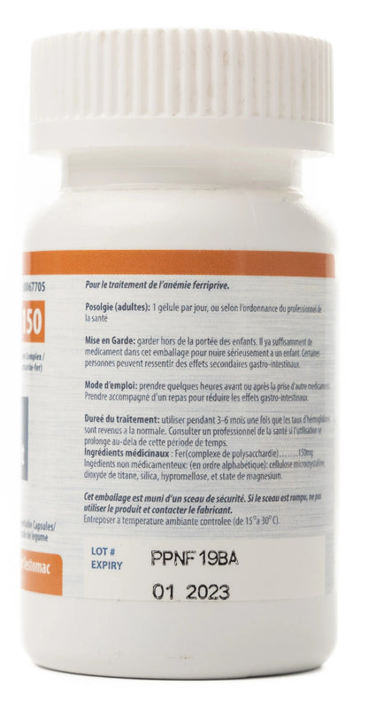Nexferrous Iron 150mg 30 Capsule