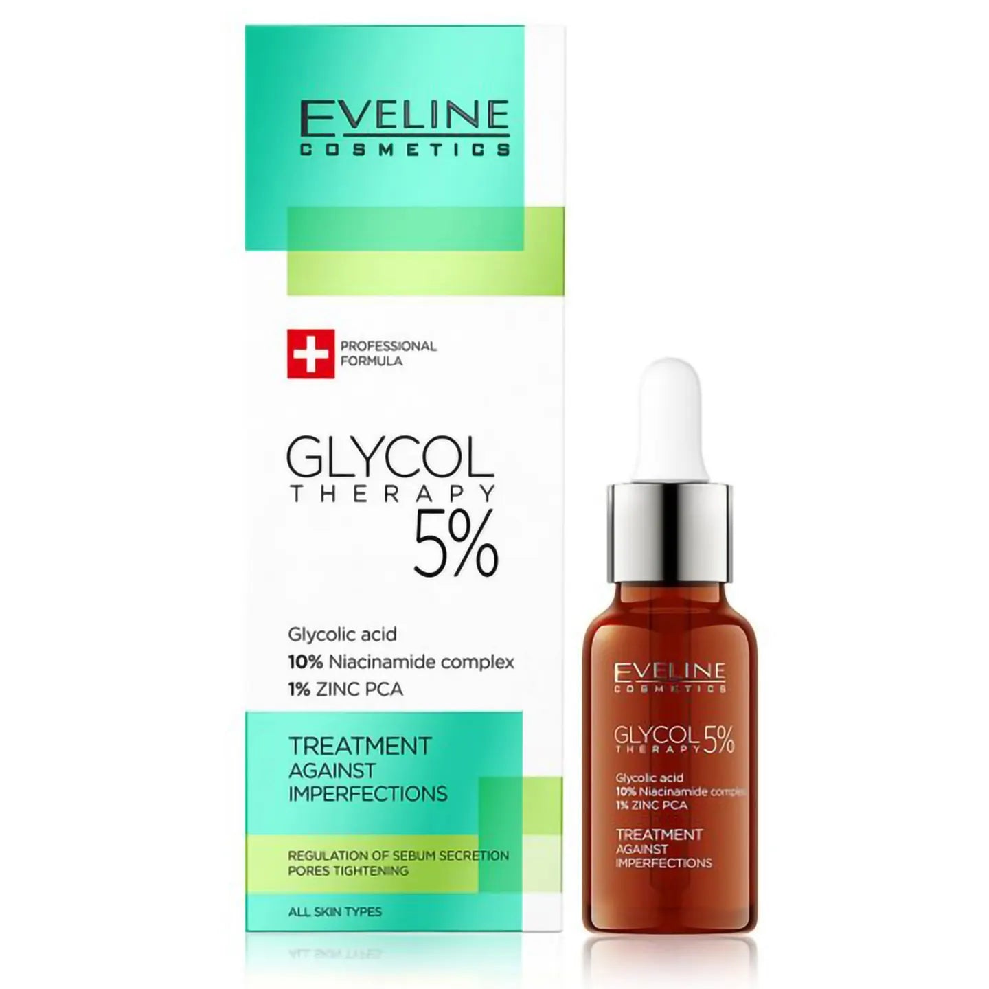 Eveline Glycol Therapy 5% Acid Peeling Treatment 18 Ml