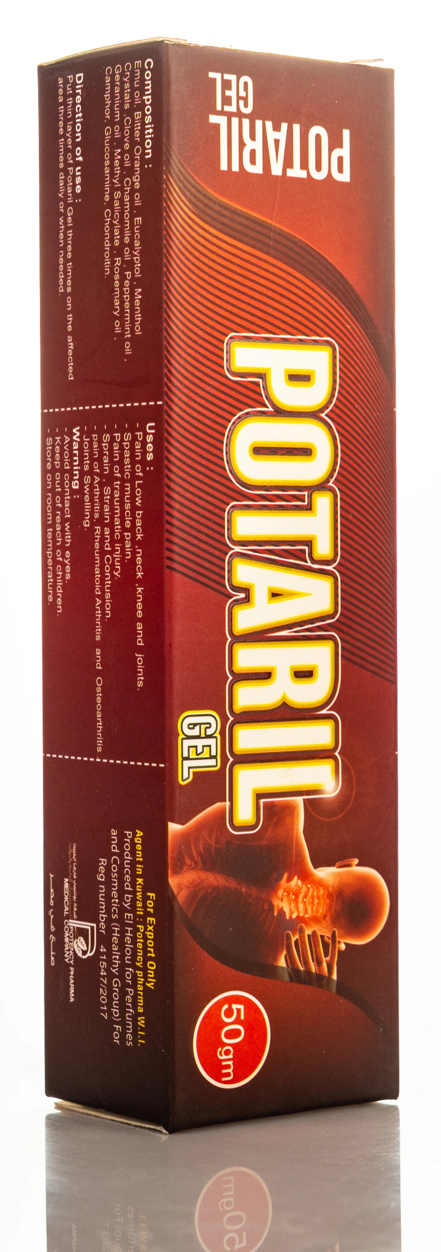 Potaril Gel 50Gm