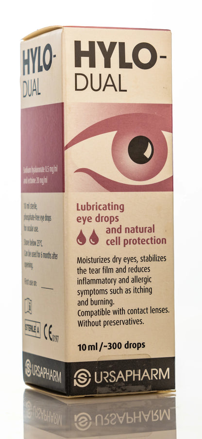 Hylo-Dual Eye Drops 10Ml