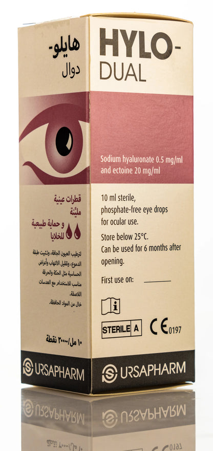 Hylo-Dual Eye Drops 10Ml