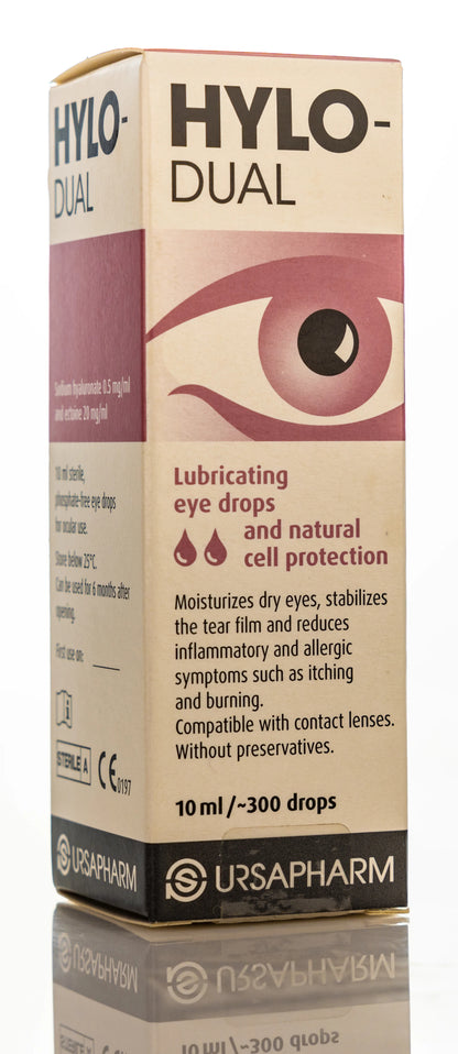 Hylo-Dual Eye Drops 10Ml
