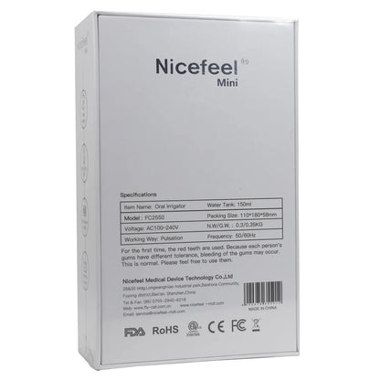 Nicefeel Mini Portable Water Flosser[FC2550]