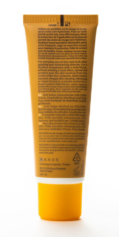 Bioderma Photoderm Cover Touch Mineral SPF 50+ Golden Cream 40 Ml 1+1 Offer