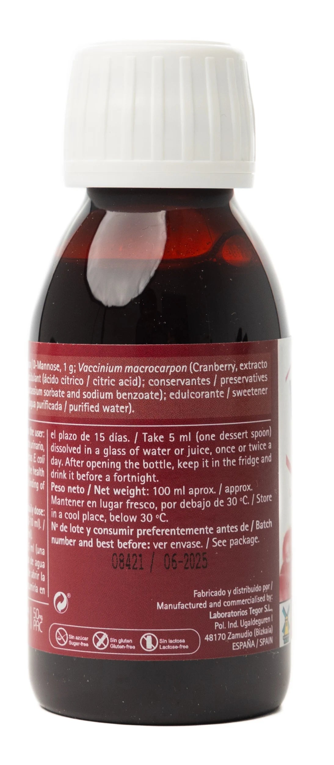 Vitacist 200mg Cranberry Solution 100 ml