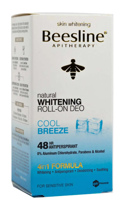 Beesline 48 Hours Whitening Roll On Deo Cool Breeze 50 Ml