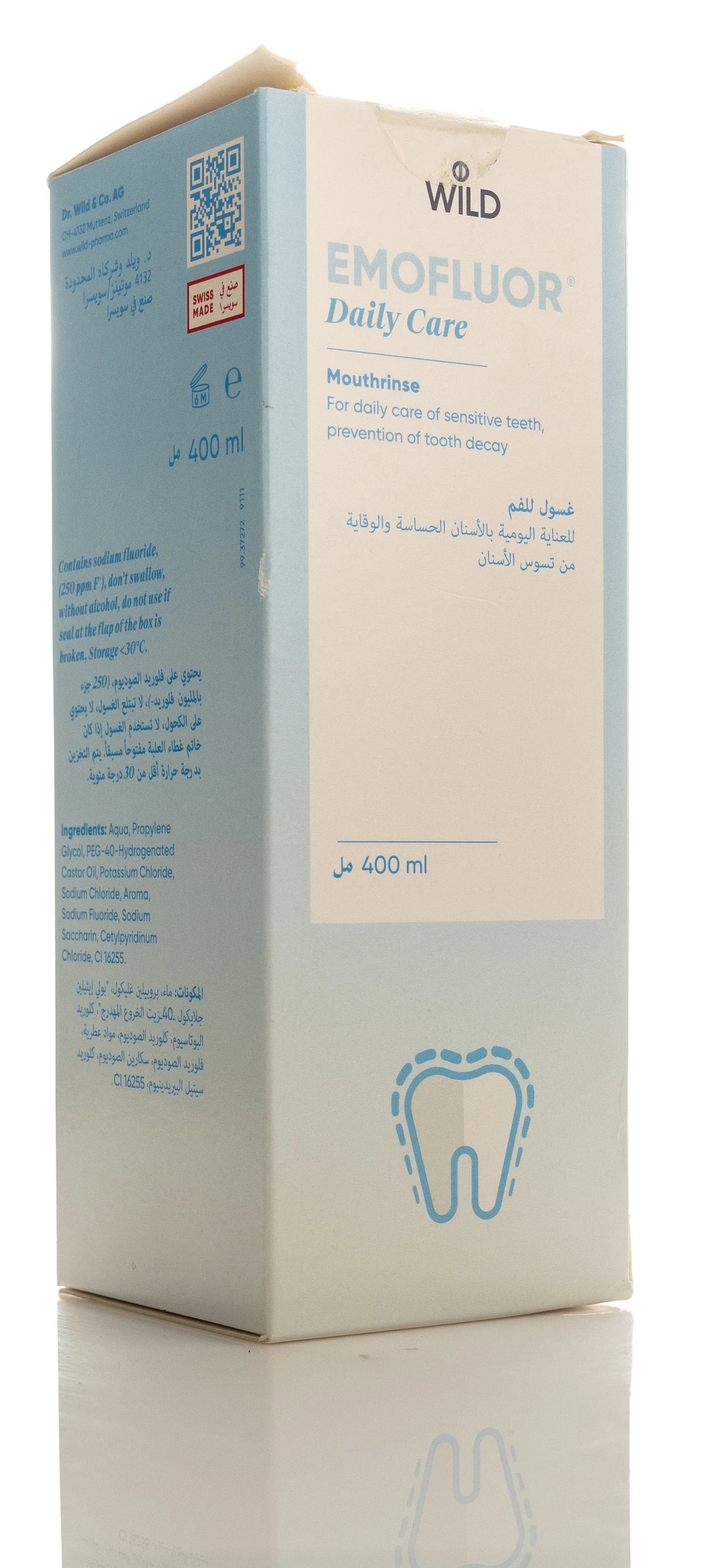Emofluor Daily Care Mouthwash 400 Ml