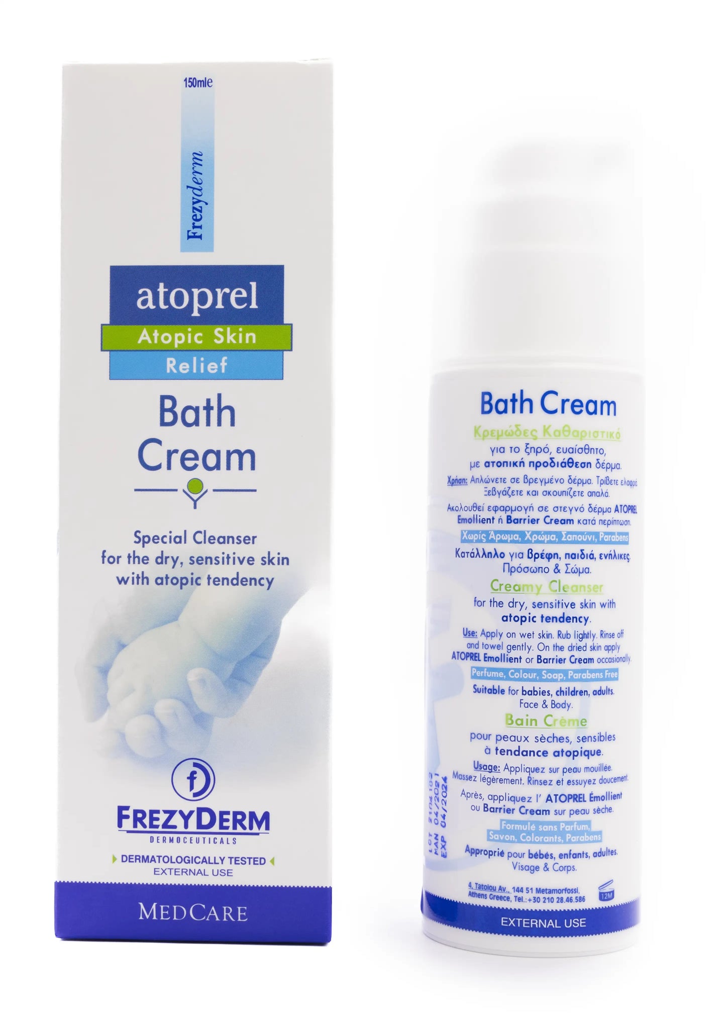 Frezyderm Atoprel Bath Cream 150 Ml