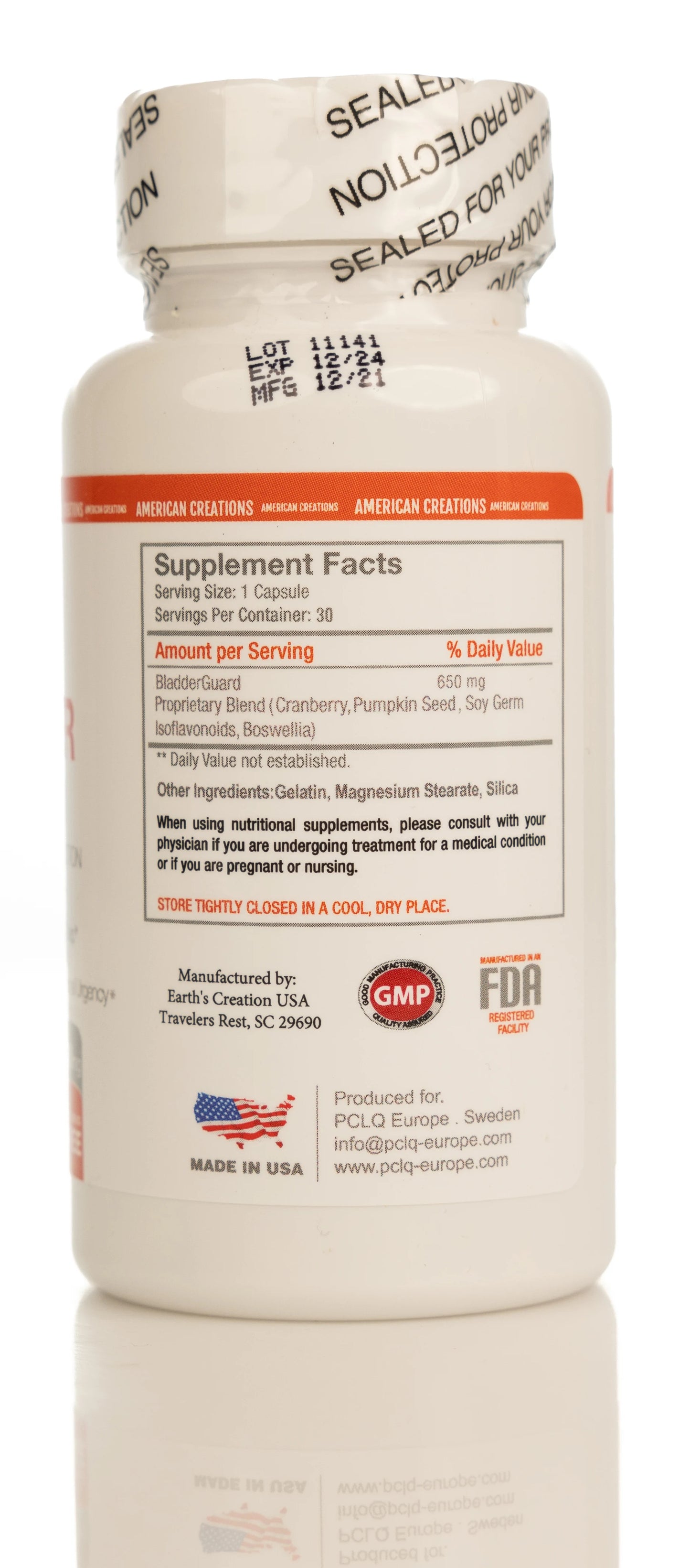 American Creations Bladder Gaurd 30 Capsule